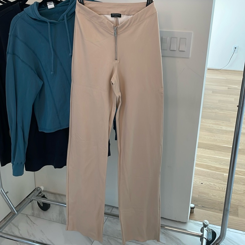 Naked wardrobe faux leather pants Nwot small